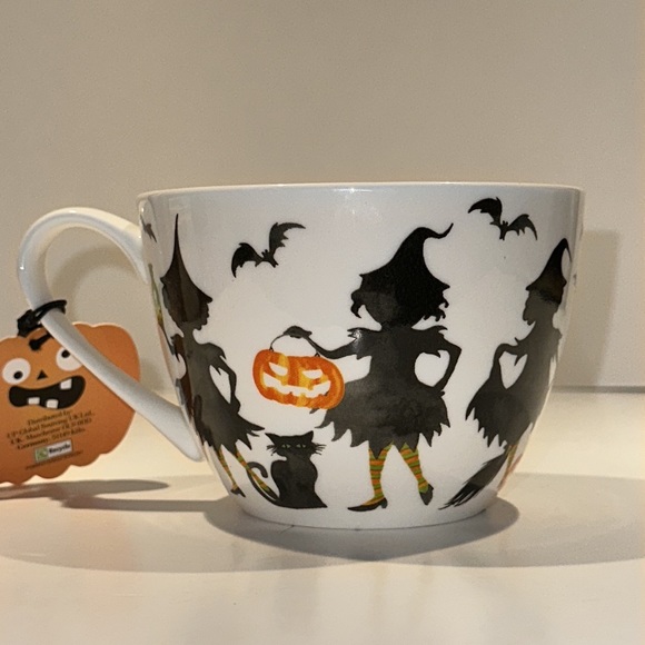 Portobello By Design Poison Witches Pumpkins Halloween Bone China Coffee Tea Mug - Picture 3 of 7